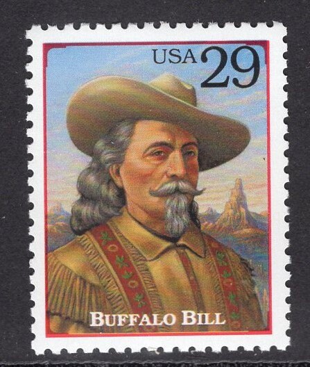 6 WILD WEST LEGENDS Oakley Hickok Buffalo Bill Earp Bright Fresh Mint Unused Usa Postage Stamps- Vintage 1994