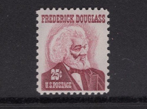 3 FREDERICK DOUGLASS Black American Fresh Bright Usa Postage Stamps Quantity Available - Vintage 1967 - Stock# 1290 