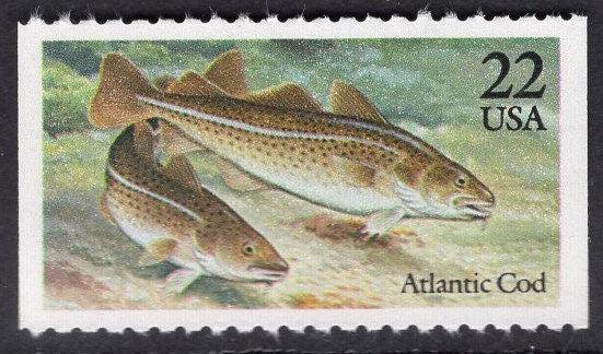 15 GAME FISH (5 different) 3 each Mint NH -Unused Fresh, Bright Usa Postage Stamps - Vintage 1986 - Stock# 2205-09 - Free Domestic Ship