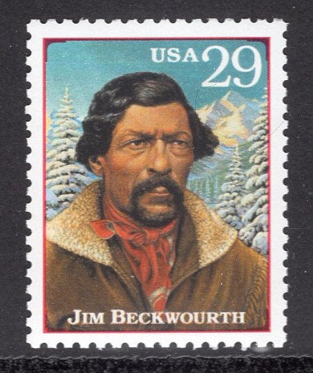 2 BLACK AMERICANS from LEGENDS of the West Issue - Unused Fresh Bright Usa Stamps - Vintage 1993 - Stock# 2869g+q ping