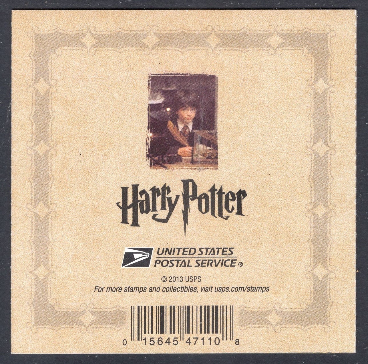 HARRY POTTER BOOKLET of 20 Different Scenes - Unused Bright Fresh USa Postage Stamps - Vintage 2013 - Stock# 4825 Bk 