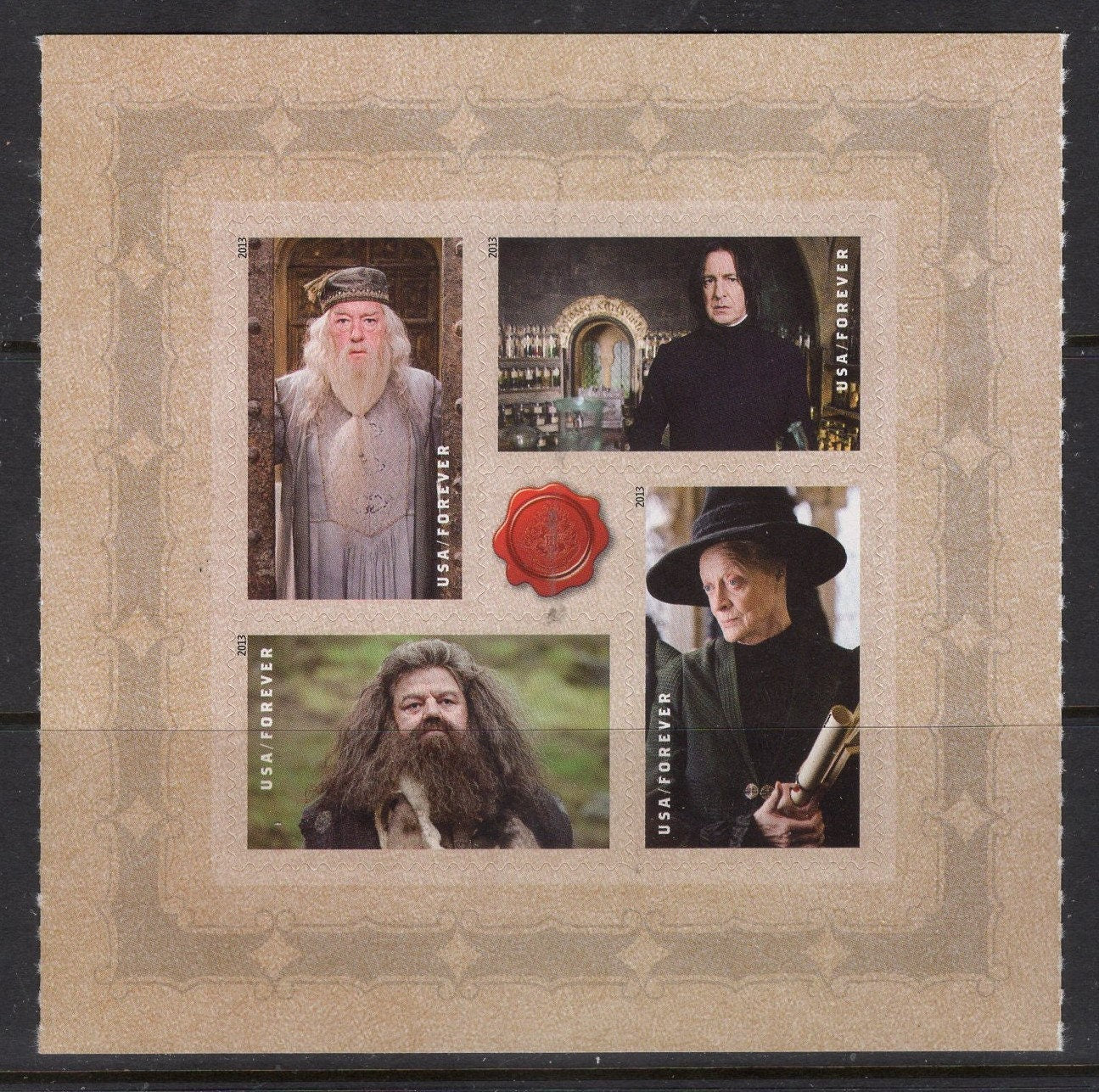 HARRY POTTER BOOKLET of 20 Different Scenes - Unused Bright Fresh USa Postage Stamps - Vintage 2013 - Stock# 4825 Bk 