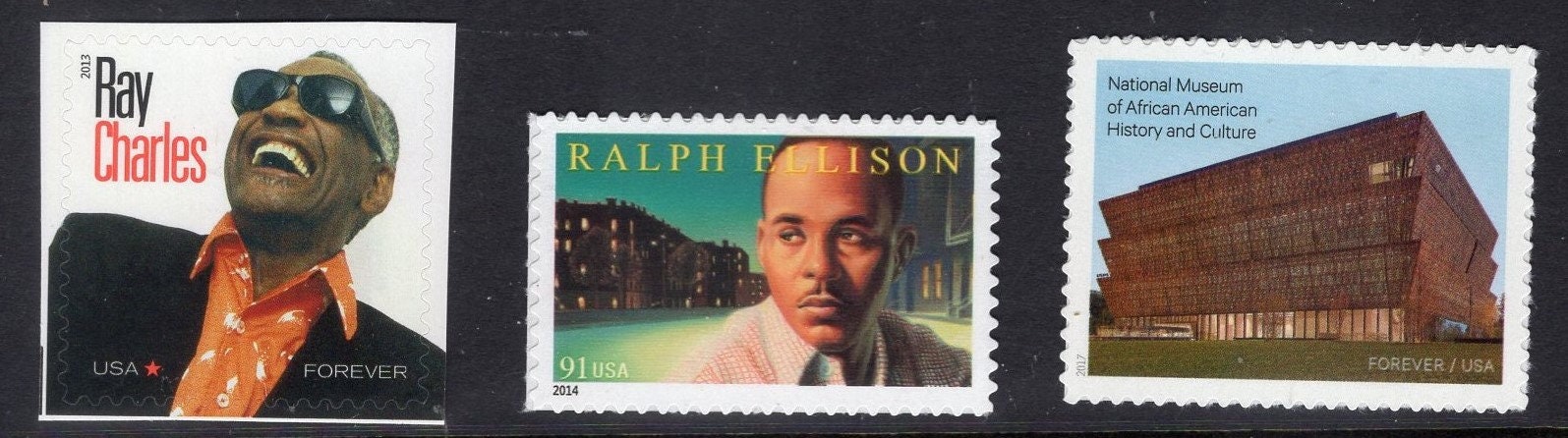 BLACK AMERICANS #3 Collection - 20 Fresh Bright Usa Stamps No Duplication with our other Black Heritage Collections -Stock# B3