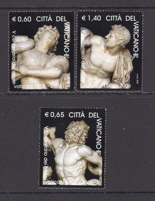 VATICAN City MUSEUM LAOCOON Sculpture - 500th Aniversary Mint Fresh Bright Postage Stamps - Vintage 2006 - Stock# 1338 