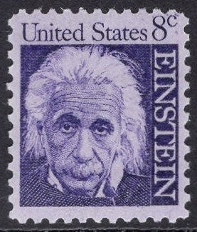 10 ALBERT EINSTEIN THEORY of Relativity Nobel Prize Theoretical Physics Fresh Bright Stamps - Vintage 1965 - Stock# 1285 - FreeUSA Ship