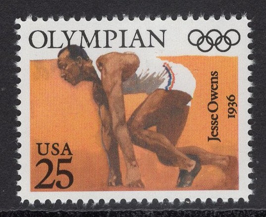 TENNIS WIGHTMAN OWENS Track 1924 Olympians Commemorative Panel w/5 Stamps Illustrations Text Great Gift 8.5x11 -FreeUSA Ship Black American