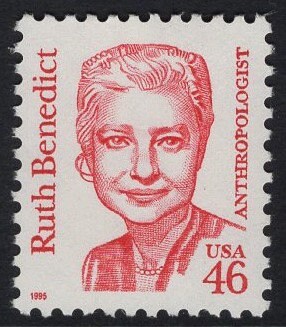 RUTH BENEDICT ANTHTHROPOGIST Folklorist Margaret Mead Vasser Complete Sheet of 100 - Tough to find this Fresh Postage Stamps 