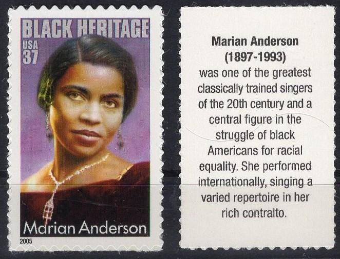 BLACK AMERICANS #10 HERITAGE Collection - 8 Stamps w/Text Descriptions on Back see 9 scans- Uncommon - Individual Stamps: Ask FreeUSA Ship