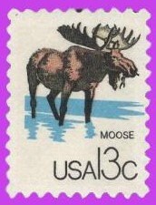 10 Moose - Animals - Unused Fresh, Bright US Postage Stamps - Issued in 1978 - s1757e -