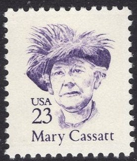 5 PAINTER Mary CASSATT Unused Fresh Bright US Postage Stamps – Quantity Available - Issued in 1988 - s2181 -