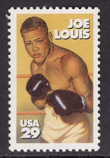 10 BOXER JOE LOUIS Unused Fresh Bright USA Postage Stamps – Quantity Available - Issued in 1993 - s2766 -
