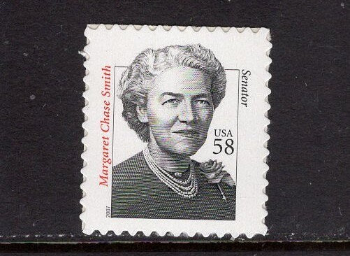 5 MARGARET CHASE SMITH Senator Maine Unused Fresh USA Postage Stamps – Quantity Available- Issued in 2007 -