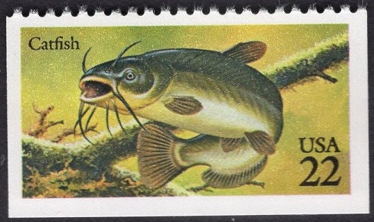 10 GAME FISH (5 different) 2 each Mint NH -Unused Fresh, Bright USA Postage Stamps - Issued in 1986 - s2205-09 -