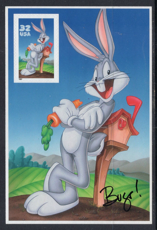 1 BUGS BUNNY Sheet of 1 Looney Tunes Bright Unused US Postage Stamps - Issued in 1997 - s3137c -